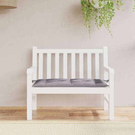 Cojín de banco de jardín tela Oxford gris 110x50x7 cm by vidaXL, Cushions for chairs and sofas - Ref: Foro24-361812, Price: 2...