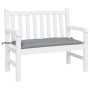 Cojín de banco de jardín tela Oxford gris 110x50x7 cm by vidaXL, Cushions for chairs and sofas - Ref: Foro24-361812, Price: 2...