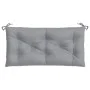 Gartenbankkissen aus grauem Oxford-Stoff 110x50x7 cm. von vidaXL, Kissen für Stühle und Sofas - Ref: Foro24-361812, Preis: 26...