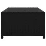 Sillas de jardín reclinables con mesa 2 uds ratán PE negro de vidaXL, Tumbonas - Ref: Foro24-47402, Precio: 212,90 €, Descuen...
