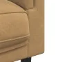 Zweiteiliges Sofaset mit braunen Samtkissen. von vidaXL, Sofas - Ref: Foro24-3209266, Preis: 527,67 €, Rabatt: %