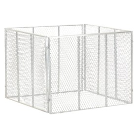 Compostador de jardín hierro galvanizado 100x100x77 cm de vidaXL, Compostadores - Ref: Foro24-146150, Precio: 161,67 €, Descu...