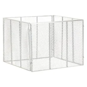 Gartenkomposter aus verzinktem Eisen 100x100x77 cm von vidaXL, Komposter - Ref: Foro24-146150, Preis: 168,67 €, Rabatt: %