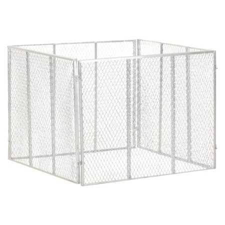 Compostador de jardín hierro galvanizado 100x100x77 cm de vidaXL, Compostadores - Ref: Foro24-146150, Precio: 161,67 €, Descu...