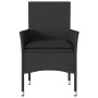 Sillones de jardín con cojines 2 uds ratán sintético negro by vidaXL, Garden chairs - Ref: Foro24-368109, Price: 116,73 €, Di...