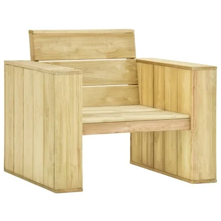 Gartenstuhl aus imprägniertem Kiefernholz 89x76x76 cm von vidaXL, Gartenstühle - Ref: Foro24-49036, Preis: 105,63 €, Rabatt: %
