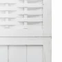 Biombo separador de 3 paneles madera maciza Paulownia blanco by vidaXL, Room dividers - Ref: Foro24-358720, Price: 101,68 €, ...