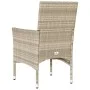 Sillones de jardín con cojines 2 uds ratán sintético gris de vidaXL, Sillas de jardín - Ref: Foro24-368114, Precio: 127,87 €,...
