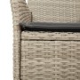 Gartensofas mit Kissen 2 Stück Kunststoff-Rattan Grau von vidaXL, Gartenstühle - Ref: Foro24-368114, Preis: 123,19 €, Rabatt: %