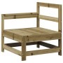 Gartenmöbel-Set 7-teilig aus imprägniertem Kiefernholz von vidaXL, Gartensets - Ref: Foro24-3250619, Preis: 402,28 €, Rabatt: %