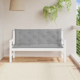 Gartenbankkissen 2 Stück aus grauem Oxford-Stoff 150x50x7 cm von vidaXL, Kissen für Stühle und Sofas - Ref: Foro24-361698, Pr...