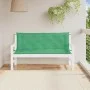 Cojines de banco de jardín 2 uds tela Oxford verde 150x50x7 cm by vidaXL, Cushions for chairs and sofas - Ref: Foro24-361702,...