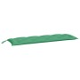 Cojines de banco de jardín 2 uds tela Oxford verde 150x50x7 cm by vidaXL, Cushions for chairs and sofas - Ref: Foro24-361702,...