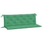 Cojines de banco de jardín 2 uds tela Oxford verde 150x50x7 cm by vidaXL, Cushions for chairs and sofas - Ref: Foro24-361702,...