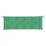 Cojines de banco de jardín 2 uds tela Oxford verde 150x50x7 cm by vidaXL, Cushions for chairs and sofas - Ref: Foro24-361702,...
