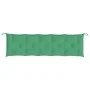 Cojines de banco de jardín 2 uds tela Oxford verde 180x50x7 cm de vidaXL, Cojines para sillas y sofás - Ref: Foro24-361721, P...