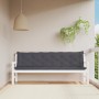 Cojines de banco de jardín 2 uds antracita 200x50x7 cm by vidaXL, Cushions for chairs and sofas - Ref: Foro24-361735, Price: ...