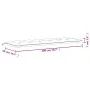 Cojines de banco de jardín 2 uds antracita 200x50x7 cm by vidaXL, Cushions for chairs and sofas - Ref: Foro24-361735, Price: ...
