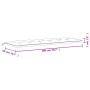 Cojines de banco de jardín 2 uds antracita 200x50x7 cm by vidaXL, Cushions for chairs and sofas - Ref: Foro24-361735, Price: ...
