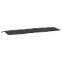 Gartensitzbankkissen 2 Stück aus schwarzem Oxford-Stoff 200x50x7 cm von vidaXL, Kissen für Stühle und Sofas - Ref: Foro24-361...