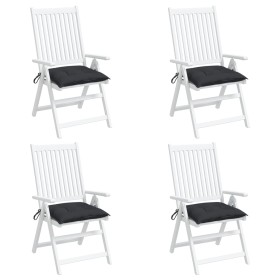 Garten-Palettenkissen 4 Stück aus schwarzem Oxford-Stoff 50x50x7 cm von vidaXL, Kissen für Stühle und Sofas - Ref: Foro24-361...