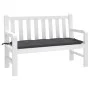 Cojín de banco de jardín tela Oxford gris antracita 120x50x7 cm by vidaXL, Cushions for chairs and sofas - Ref: Foro24-361583...