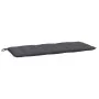 Grau-anthrazitfarbenes Bankkissen aus Oxford-Gewebe für den Garten, 120x50x7 cm. von vidaXL, Kissen für Stühle und Sofas - Re...