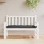 Cojín de banco de jardín tela Oxford gris antracita 120x50x7 cm by vidaXL, Cushions for chairs and sofas - Ref: Foro24-361583...