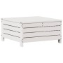 Set muebles jardín 4 pzas con cojines madera maciza pino blanco by vidaXL, Garden sets - Ref: Foro24-3250781, Price: 375,37 €...
