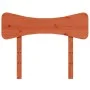 Cabecero de cama madera maciza de pino marrón cera 75 cm de vidaXL, Cabeceros y pies de cama - Ref: Foro24-844800, Precio: 29...