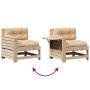 Muebles de jardín 8 pzas y cojines madera maciza pino by vidaXL, Garden sets - Ref: Foro24-3250568, Price: 824,18 €, Discount: %