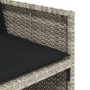 Sillones de jardín con cojines 4 uds ratán sintético gris claro by vidaXL, Garden chairs - Ref: Foro24-364937, Price: 189,70 ...