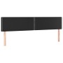 Estructura cama con cabecero cuero sintético negro 120x190 cm de vidaXL, Camas y somieres - Ref: Foro24-3270554, Precio: 147,...