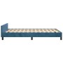 Dark blue velvet bed frame with headboard 120x190 cm by vidaXL, Beds and slatted bases - Ref: Foro24-3270582, Price: 187,04 €...