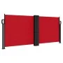 Toldo lateral retráctil rojo 100x1000 cm by vidaXL, Umbrellas - Ref: Foro24-4004687, Price: 109,89 €, Discount: %