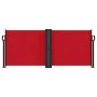 Toldo lateral retráctil rojo 100x1000 cm by vidaXL, Umbrellas - Ref: Foro24-4004687, Price: 109,89 €, Discount: %