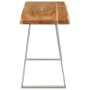 Banco con borde natural madera de acacia maciza 105 cm de vidaXL, Bancos - Ref: Foro24-372755, Precio: 106,54 €, Descuento: %