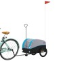 Fahrradanhänger aus schwarzem und blauem Eisen, 30 kg. von vidaXL, Fahrradanhänger - Ref: Foro24-94142, Preis: 88,38 €, Rabat...