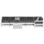 Gartenmöbel-Set 7-teilig mit Kissen aus massivem weißem Kiefernholz. von vidaXL, Gartensets - Ref: Foro24-3250893, Preis: 597...