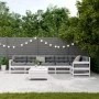 Gartenmöbel-Set 7-teilig mit Kissen aus massivem weißem Kiefernholz. von vidaXL, Gartensets - Ref: Foro24-3250893, Preis: 597...