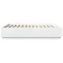 White engineered wood bed frame and LED lights 200x200 cm by vidaXL, Beds and slatted bases - Ref: Foro24-3209583, Price: 190...