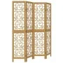 Biombo separador de 4 paneles madera maciza paulownia marrón by vidaXL, Room dividers - Ref: Foro24-358866, Price: 87,33 €, D...