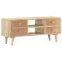 TV-Schrank aus massivem Mangoholz, 110 x 30 x 45 cm von vidaXL, TV-Möbel - Ref: Foro24-287874, Preis: 178,31 €, Rabatt: %