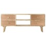 TV-Schrank aus massivem Mangoholz, 110 x 30 x 45 cm von vidaXL, TV-Möbel - Ref: Foro24-287874, Preis: 180,50 €, Rabatt: %
