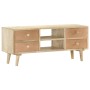 TV-Schrank aus massivem Mangoholz, 110 x 30 x 45 cm von vidaXL, TV-Möbel - Ref: Foro24-287874, Preis: 180,50 €, Rabatt: %