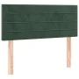 Box spring bed with dark green velvet mattress 120x190 cm by vidaXL, Beds and slatted bases - Ref: Foro24-3269846, Price: 385...