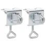 Balkon-Sonnenschirmhalterungen, 2 Stück, verzinkter Stahl, 32 mm. von vidaXL, Sonnenschirmzubehör - Ref: Foro24-4003384, Prei...