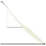 Toldo retráctil de tela y acero crema 350x150 cm de vidaXL, Toldos - Ref: Foro24-368762, Precio: 73,69 €, Descuento: %