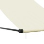 Toldo retráctil de tela y acero crema 100x150 cm by vidaXL, Awnings - Ref: Foro24-368757, Price: 42,11 €, Discount: %