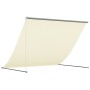 Toldo retráctil de tela y acero crema 250x150 cm by vidaXL, Awnings - Ref: Foro24-368760, Price: 49,60 €, Discount: %